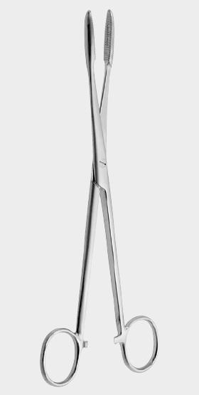 Затискач ГРОССА – МАЙЄРА (GROSS MAIER) з кремальєрою, (прямий) 25 см (cm). Бренд: Zepf (Зепф).